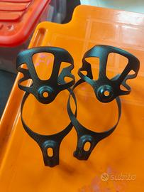 coppia porta borracce in carbonio