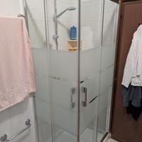 Box doccia in cristallo 70 x 90 ante scorrevoli