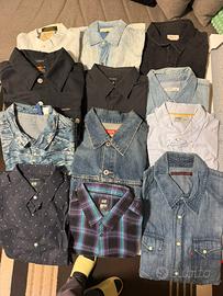 Camicie levi’s wesc h&m Bershka