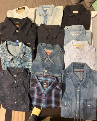 Camicie levi’s wesc h&m Bershka