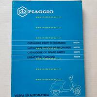 Piaggio Vespa 50 Automatica 1990 catalogo ricambi