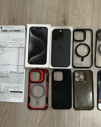 iPhone 15 Pro 128 GB - Titanio Nero