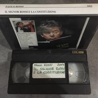 VHS "Il Sig Rossi e la Costituzione"