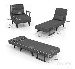 sedia poltrona letto 