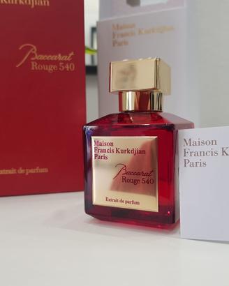 Baccarat rouge 540 extrait 70ml giacenza 2023