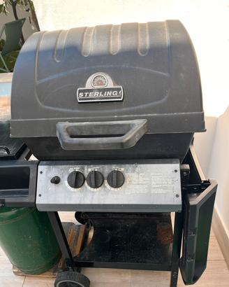 Barbecue a gas