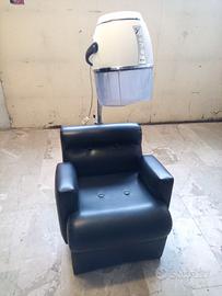 Poltroncine parrucchiera casco asciugatura smontab