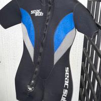 SEAC SUB SEACLUB VEST LADY shorty mm.5