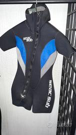 SEAC SUB SEACLUB VEST LADY shorty mm.5