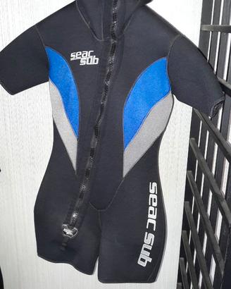 SEAC SUB SEACLUB VEST LADY shorty mm.5