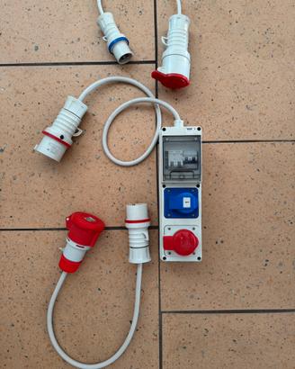 Materiale elettrico come da foto