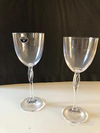 Calici cristallo BOHEMIA vino bianco, rosso