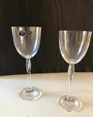 Calici cristallo BOHEMIA vino bianco, rosso