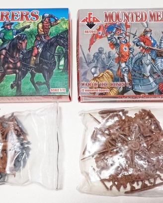 Soldatini REDBOX 1/72 - SCURRERS + MEN AT ARMS