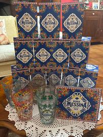 Set 6 bicchieri birra messina .