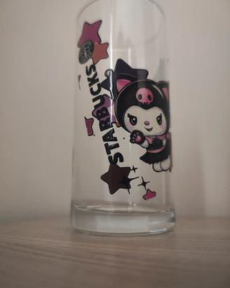 Bicchiere Vetro Kuromi Starbucks – Can Glass Sanri