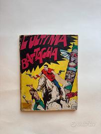 Tex n.9 “l’ultima battaglia” prima ristampa 1962