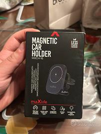 Supporto per auto con ricarica wireless per iphone