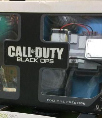 Xbox 360 call of duty black ops prestige edition