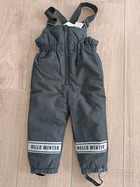 Tuta da sci per neonati 12/18 mesi