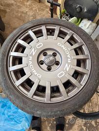 OZ rally racing da 17 5x100 + Dunlop sport max