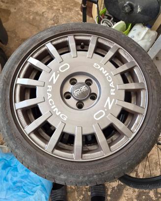 OZ rally racing da 17 5x100 + Dunlop sport max