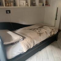 letto sungolo con materasso