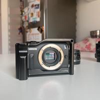 CANON EOS M + 3 obiettivi + accessori