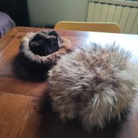 due cappelli in pelo