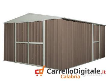 Box prefabbricato in acciaio 360x430 185kg tortora