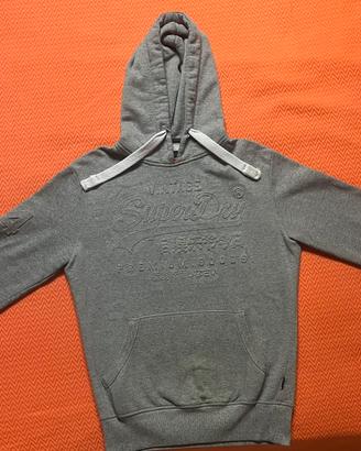 Felpa Superdry grigia vintage