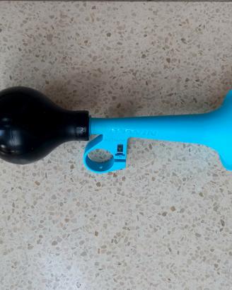 Trombetta azzurra bicicletta bambino campanello