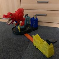 Hot Wheels Assalto del T-Rex PlaySet