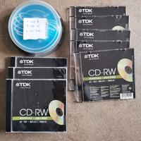 Lotto TDK 17 cd rw - cd r - dvd r