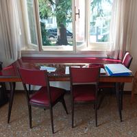 tavolo e 6 sedie vintage