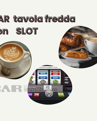 Rif. 26/A137 - bar tavola fredda con slot