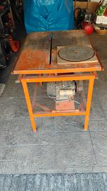 circolare per legno banco scorrevole