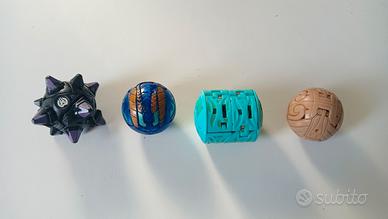 Collezione di 4 Bakugan 