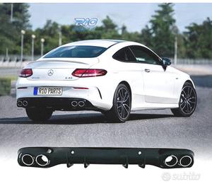 DIFFUSORE MERCEDES CLASSE C C205 COUPÉ 14-18 AMG P