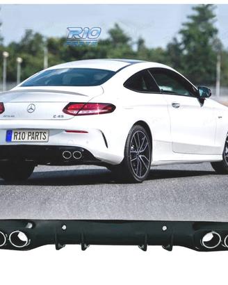 DIFFUSORE MERCEDES CLASSE C C205 COUPÉ 14-18 AMG P