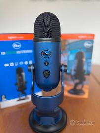 Logitech for Creators Blue Yeti Microfono USB