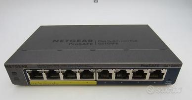 GS108PEv3 - Switch Gigabit Ethernet PoE Plus a 8 p