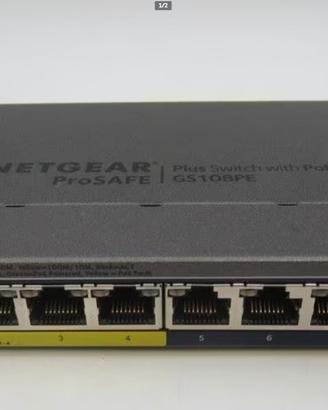 GS108PEv3 - Switch Gigabit Ethernet PoE Plus a 8 p