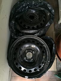 4 cerchi in ferro Vw da 14 ET35