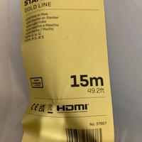 CAVO HDMI GOLD LINE 15 METRI NUOVO SIGILLATO