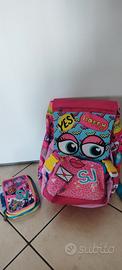 zaino e astuccio scuola bambina Sj