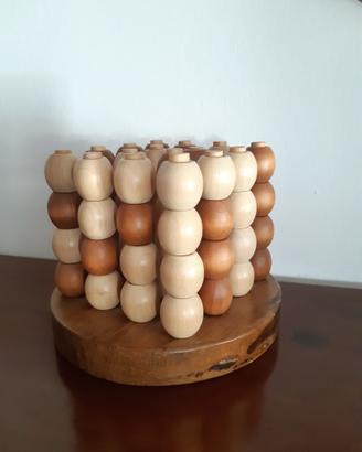 Gioco tris legno