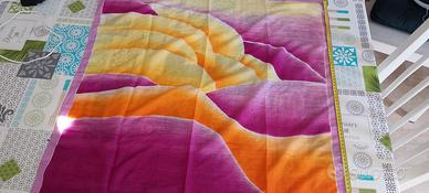 Foulard Vintage Donna Libana Fiore Selvaggio