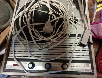 Stereo LESA anni "70" Orione, da revisionare.