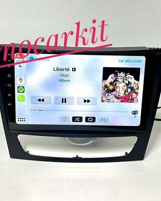 Car Tablet Mercedes W211 W219 CarPlay